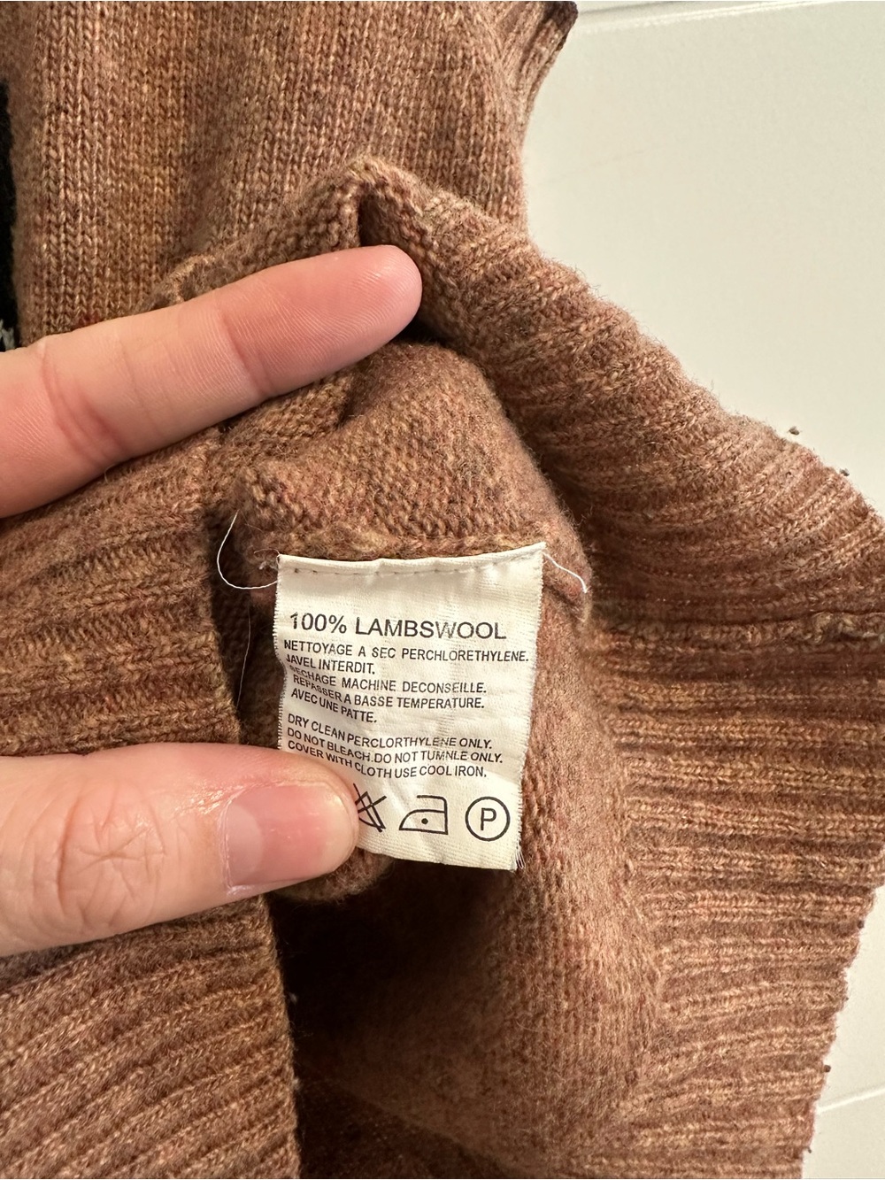 Two Percent Lambswool French Bulldog Sweater Vest - Picture 2 of 2